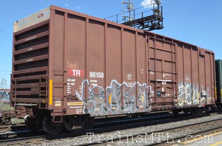 Car/wagon TR86150 left side / coté gauche